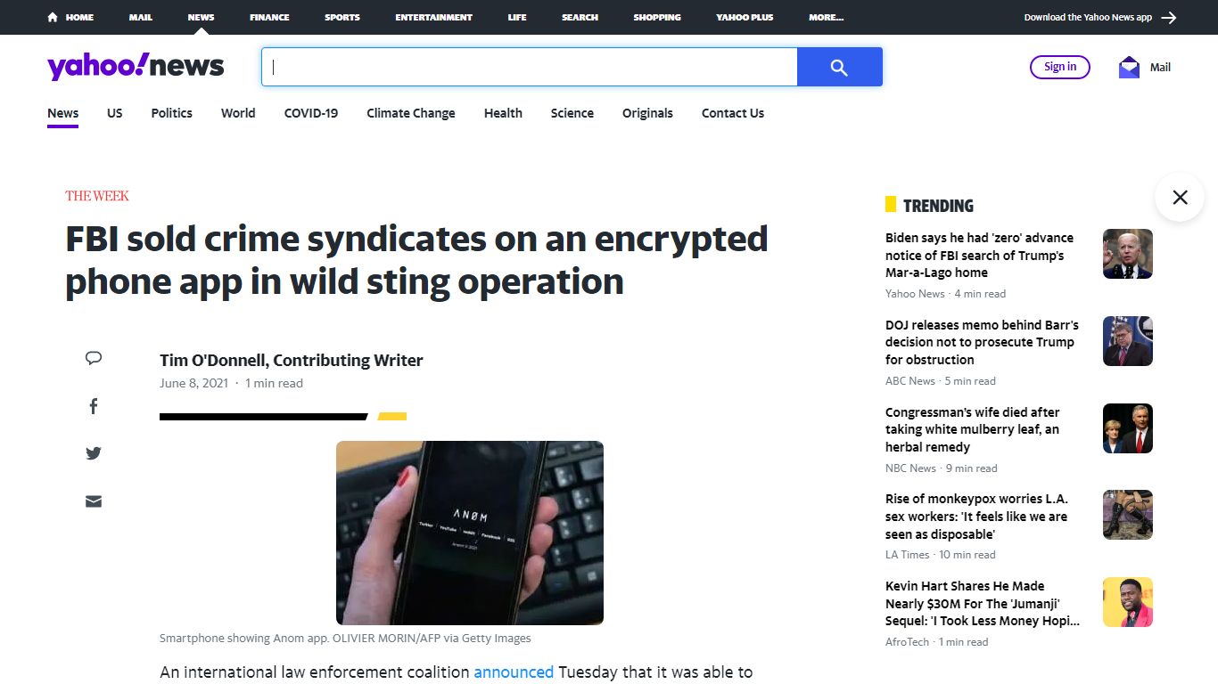 FBI sold crime syndicates on an encrypted phone app in wild sting operation